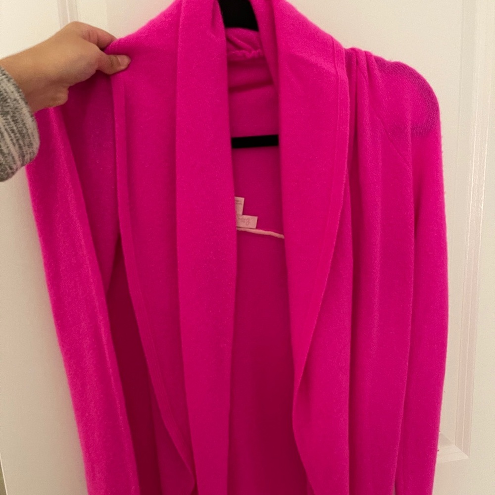 Lilly Pulitzer pink cardigan